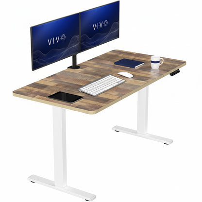Sturdy sit or stand active workstation with adjustable height using smart control panel.
