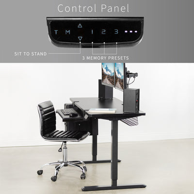 Smart controller panel with a power-saving mode, timer reminder, and programmable settings.