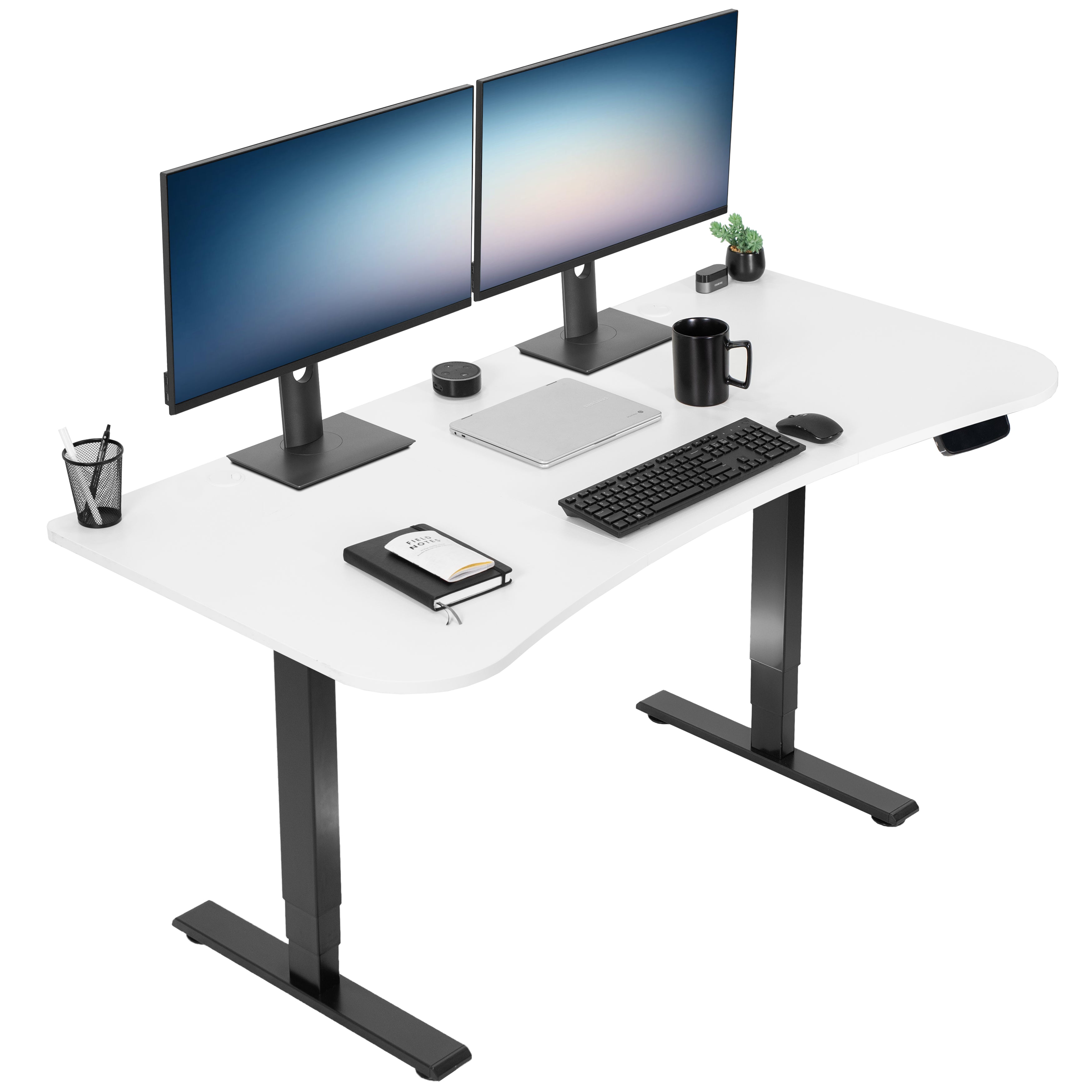 63” x 32” Electric Height Adjustable Stand Up Desk