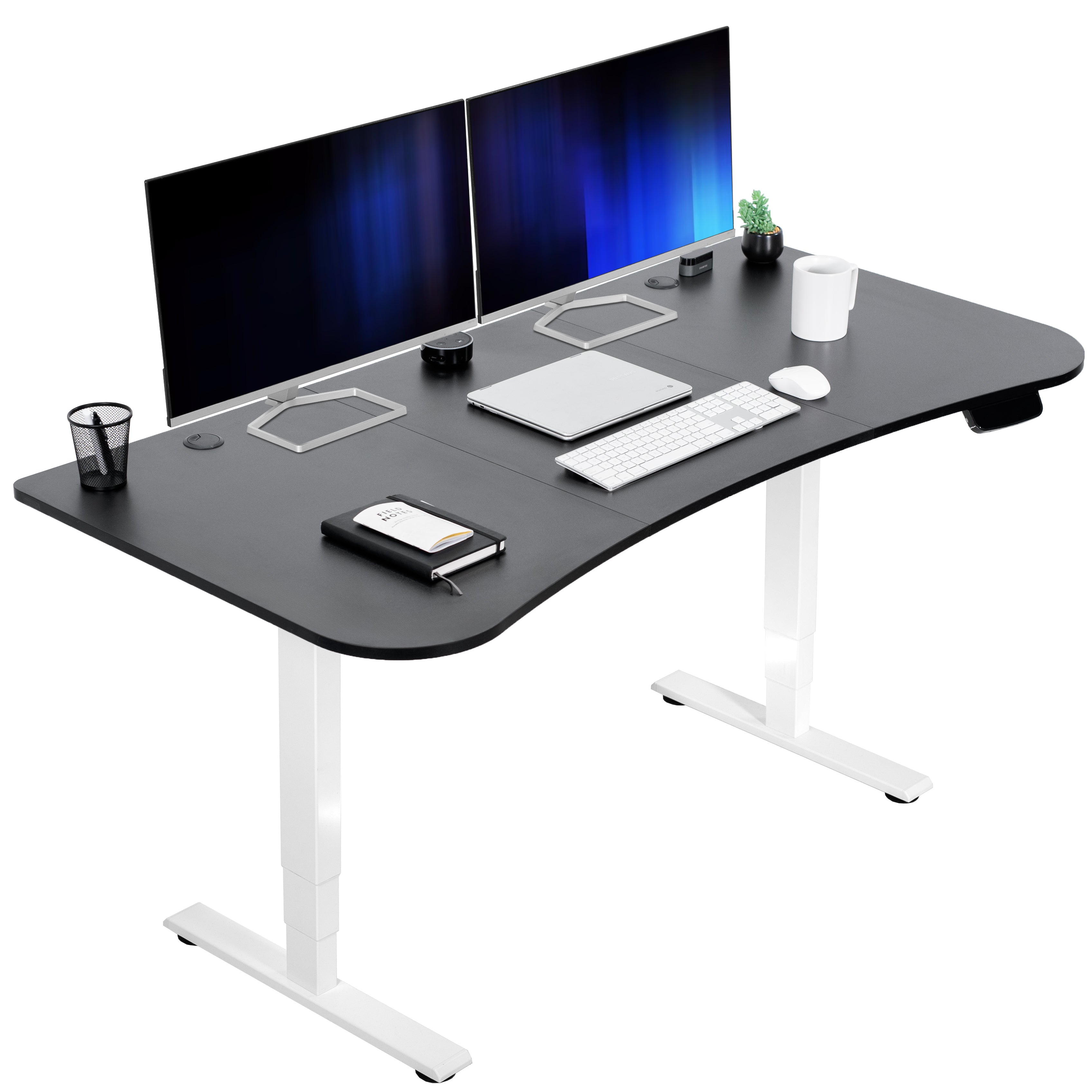 63” x 32” Electric Height Adjustable Stand Up Desk