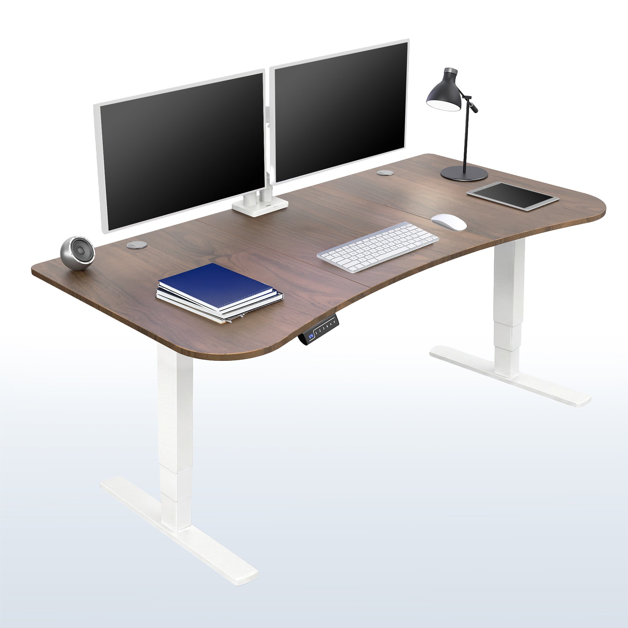 63” x 32” Electric Height Adjustable Stand Up Desk