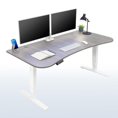 63” x 32” Electric Height Adjustable Stand Up Desk