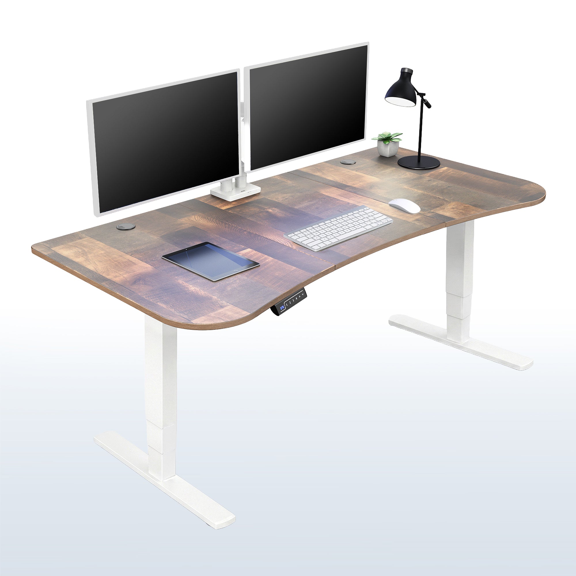 63” x 32” Electric Height Adjustable Stand Up Desk