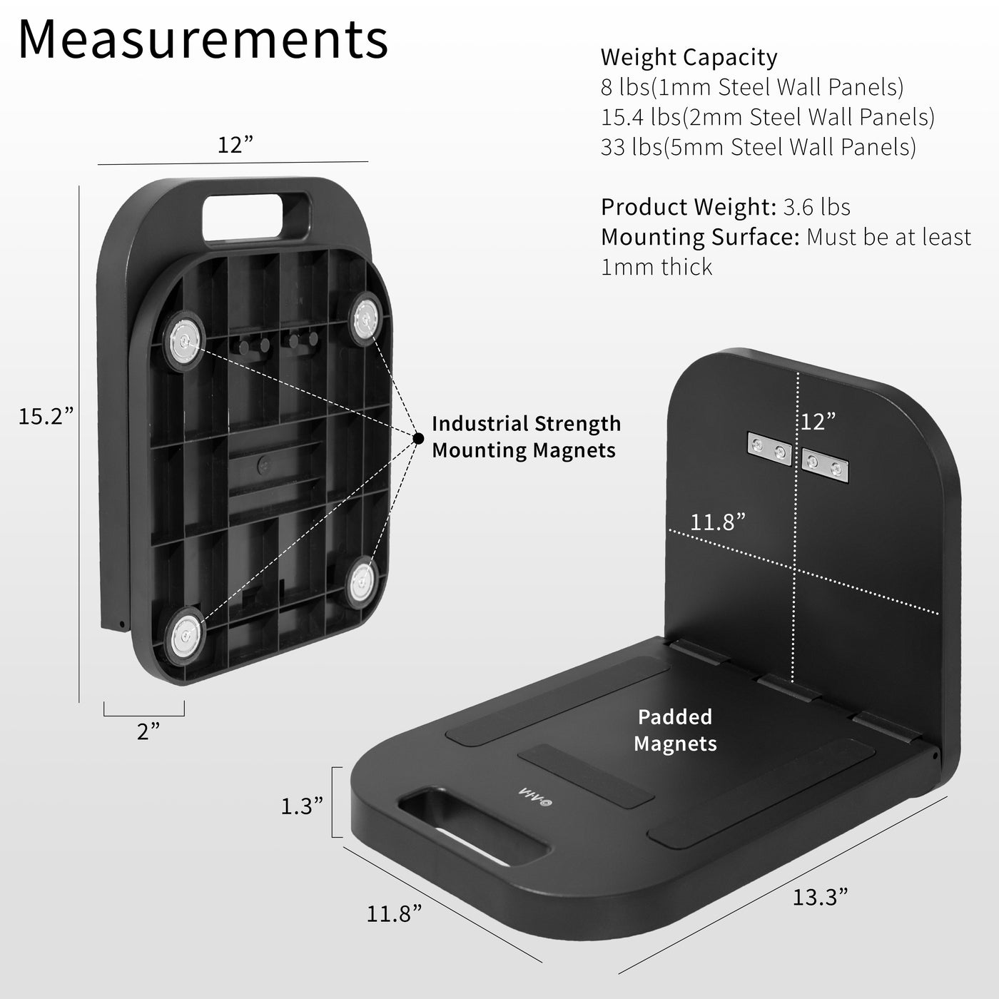 Magnetic Office Rack 12