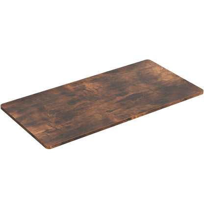 Sturdy desk tabletop for sit or stand electric or manual desk frames.