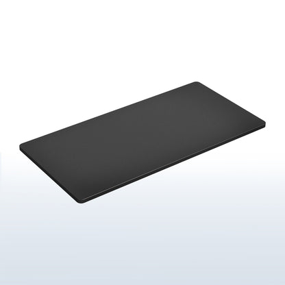  55 x 24 inch Universal Solid One-Piece Square Corner Table Top for Standard and Sit to Stand Height Adjustable Home and Office Desk Frames