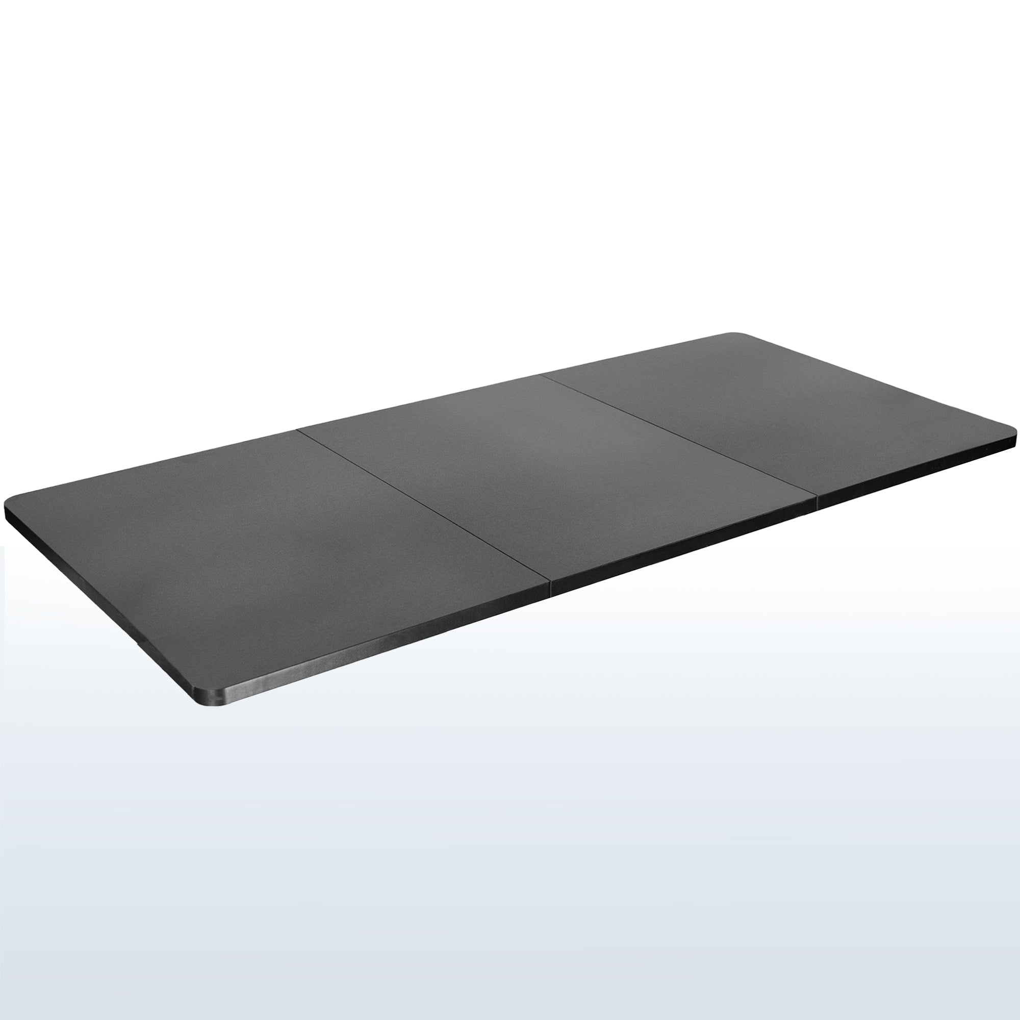 83 x 30 inch durable desk tabletop workstation with wide 3-panel surface space.