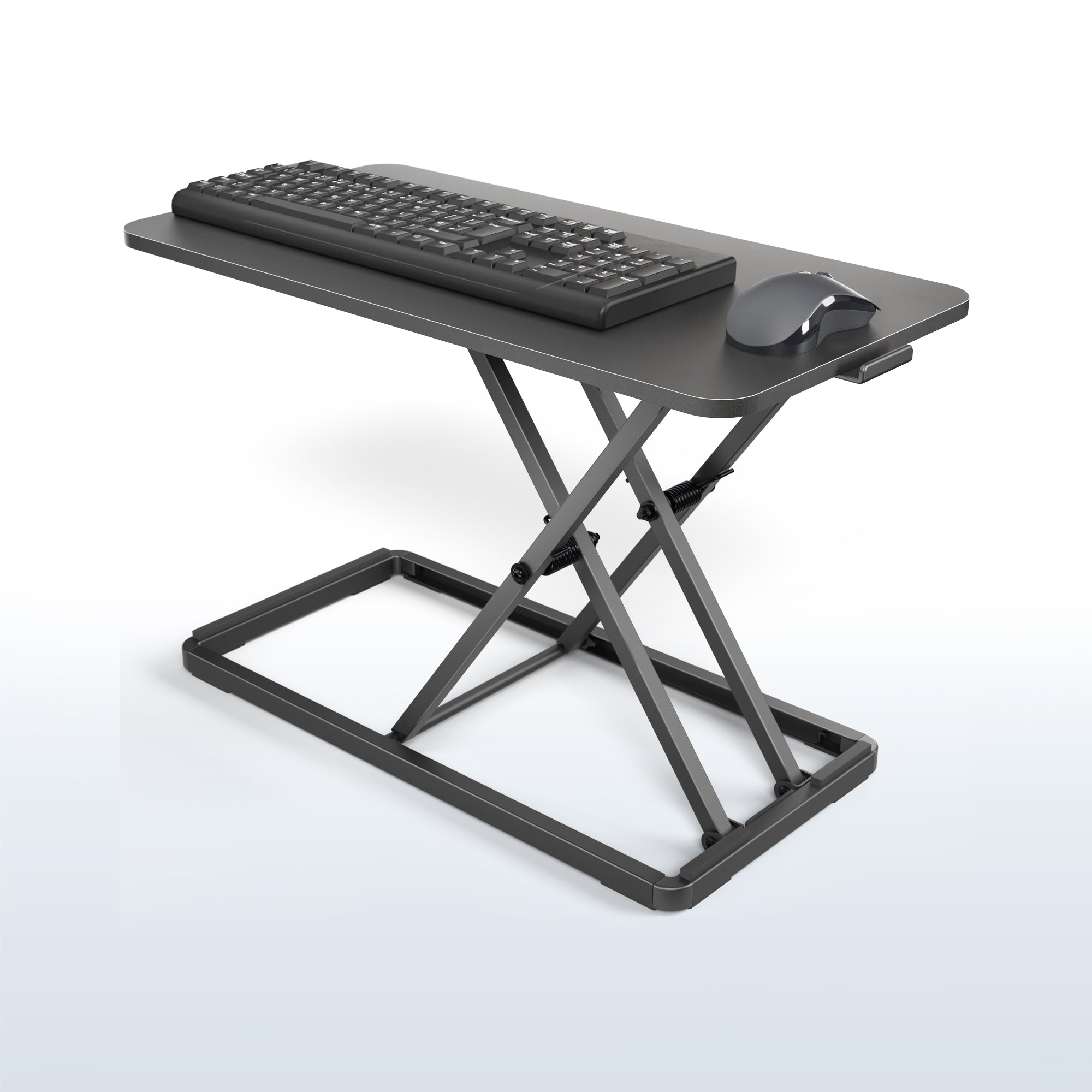 Keyboard Stacker Riser Single Top Manual Lift Keyboard Riser – VIVO - desk solutions, screen ...