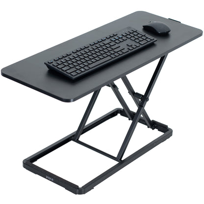 Sturdy height adjustable tabletop riser.