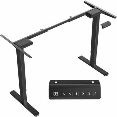Electric standing dual motor desk frame from VIVO.