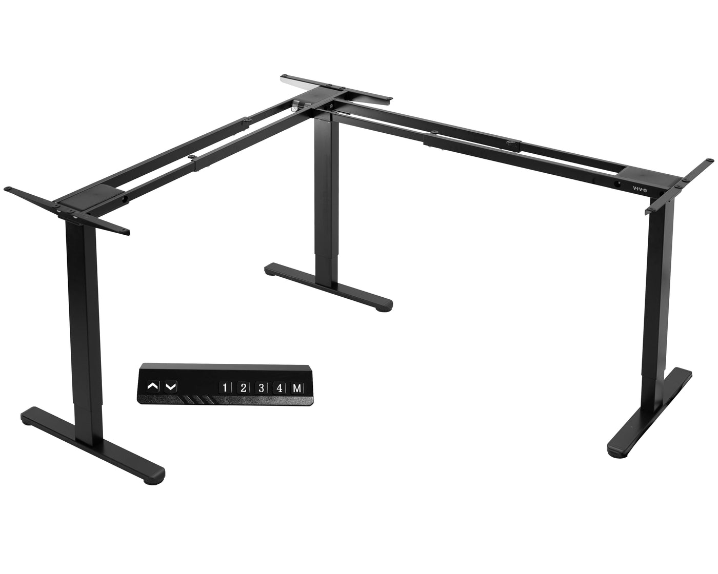 Electric Multi Motor Height Adjustable Corner 3 Leg Standing Desk Frame for creating your own standing desk.