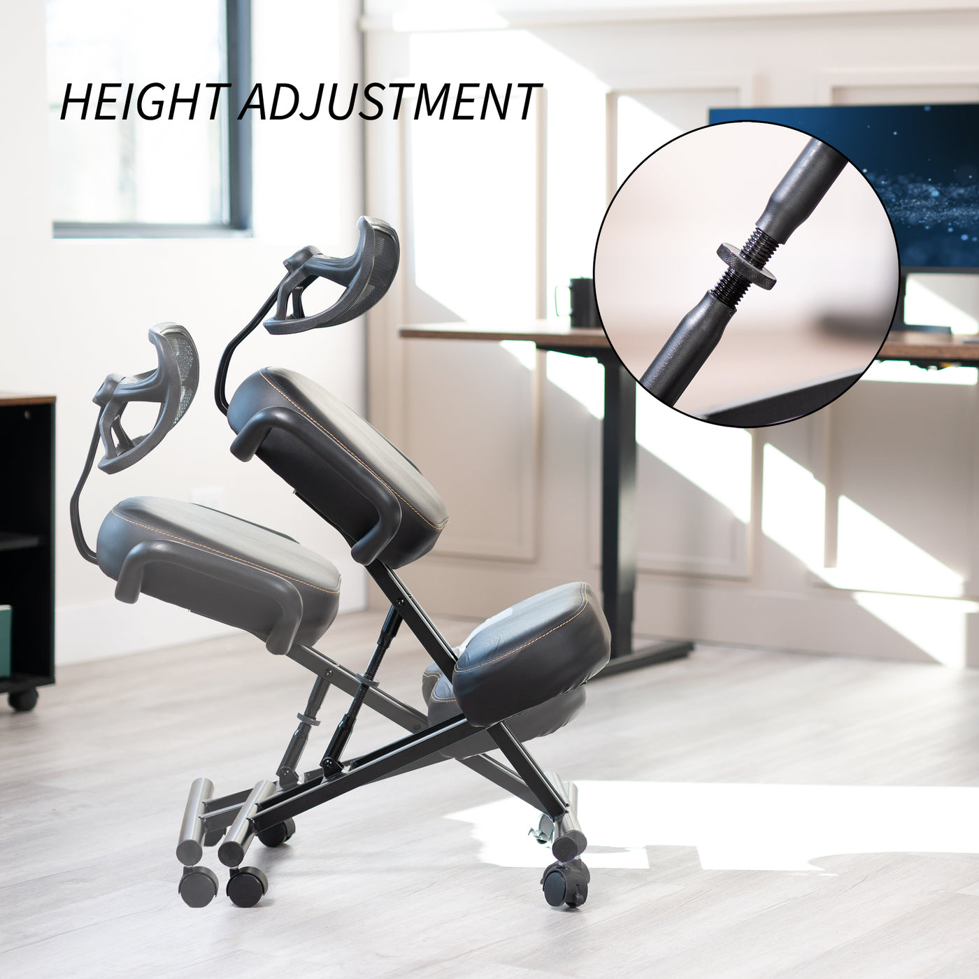 Ergonomic Kneeling Chair with Height Adjustable – MARNUR