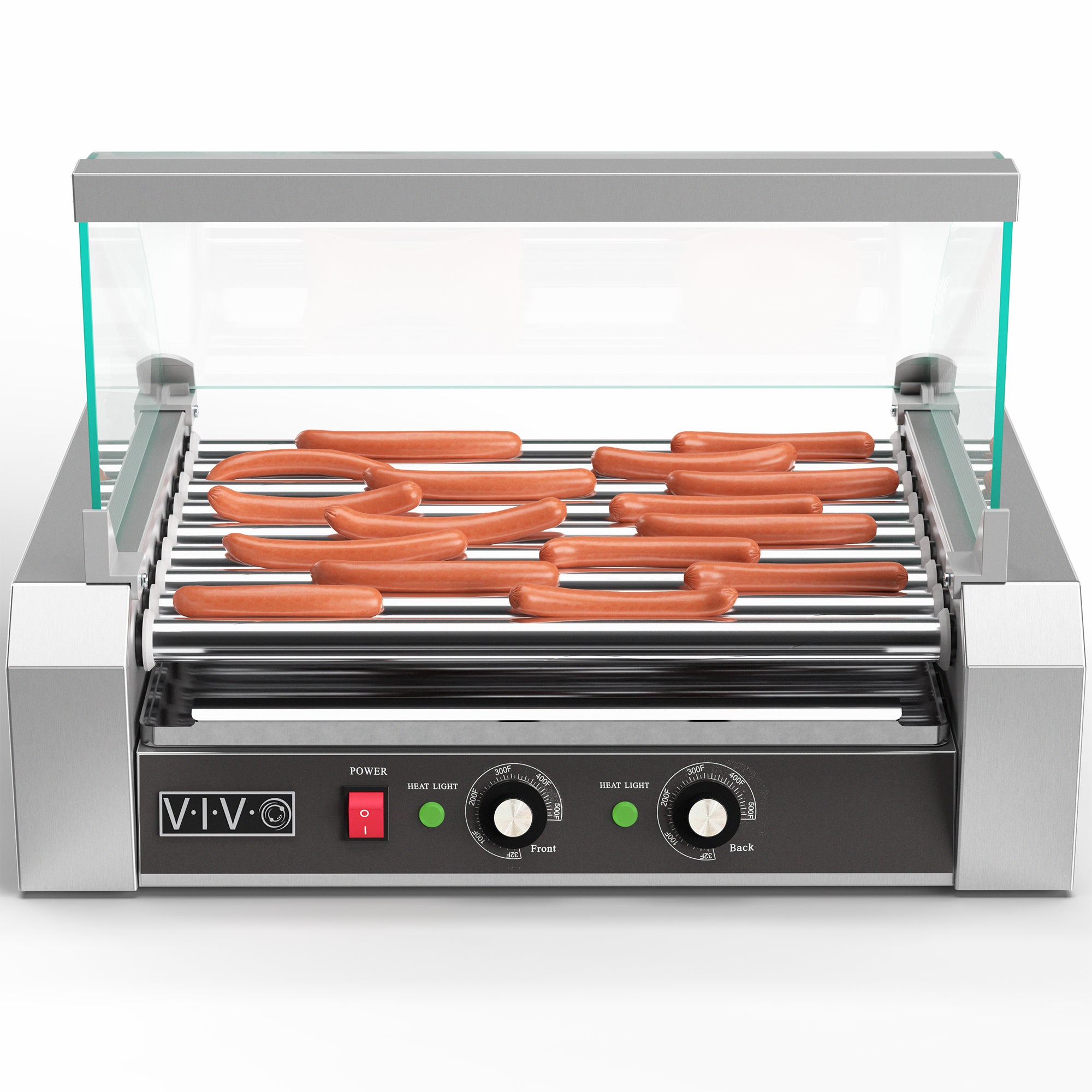 Electric Hot Dog Machine with Sanitation Hood