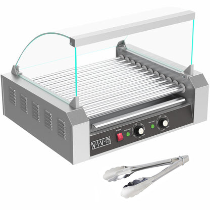 Electric Hot Dog Machine with Sanitation Hood