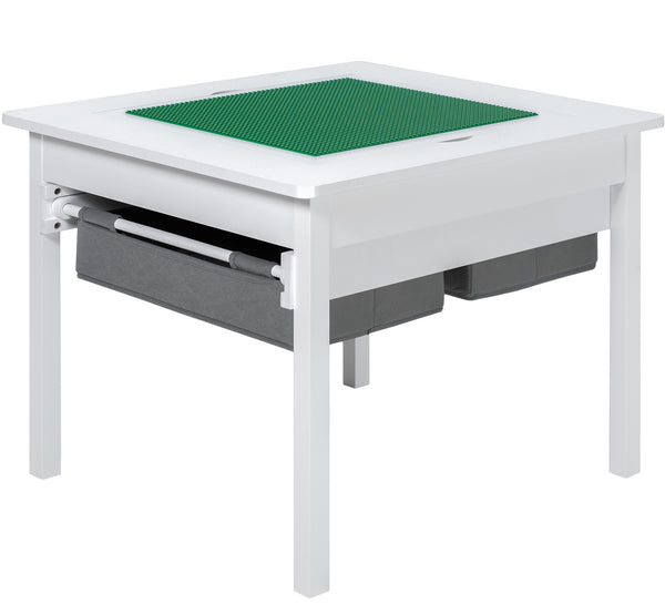 Life Finds by VIVO Table with Built-in Storage Designed for Lego