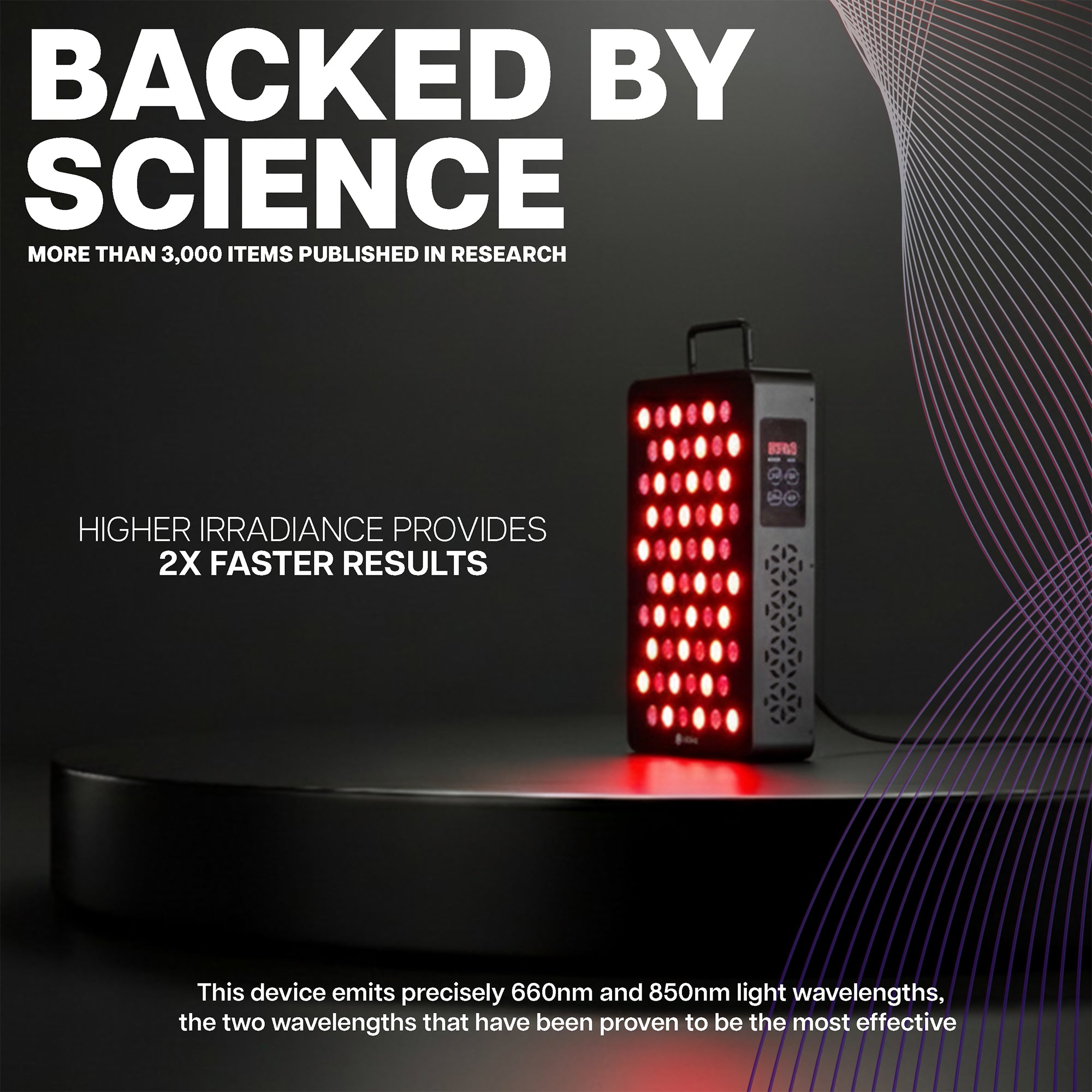 Life Finds by VIVO Red Light Therapy Device – VIVO - desk