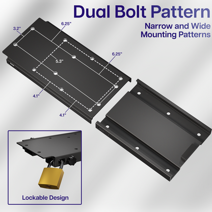 Life Finds by VIVO Trolling Motor Quick Release Bracket