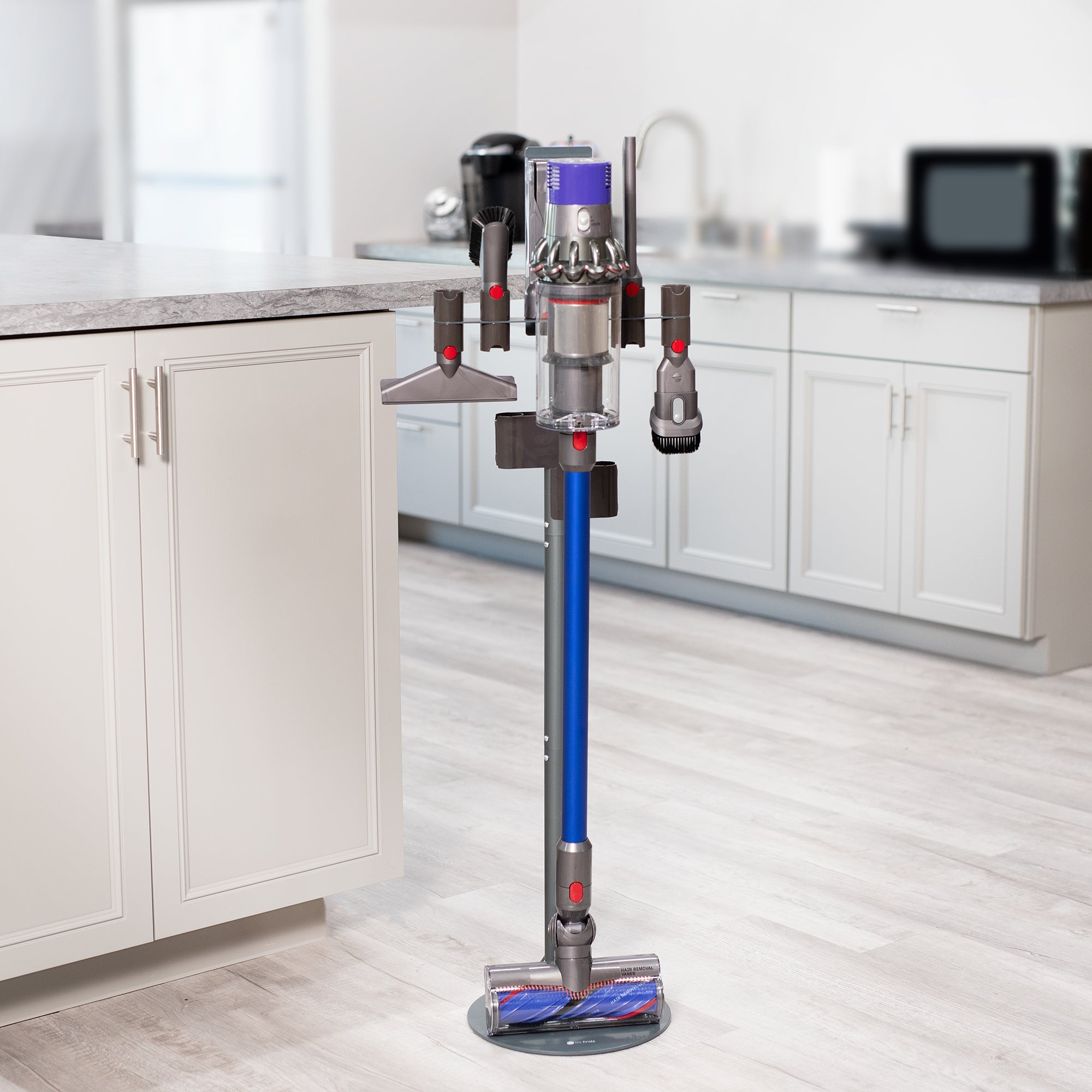 Floor Stand for Dyson Handhelds V6, V7, V8, V10, V11, V12, V15, No Drill Vacuum Stand, Docking Station, Accessory Mount