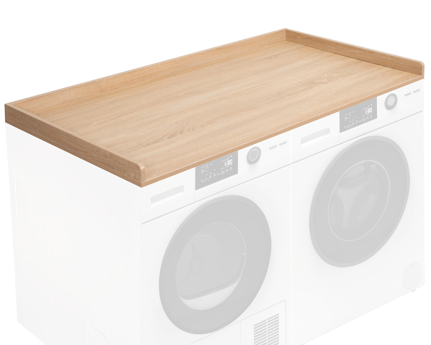 Life Finds by VIVO Light Wood Washer/Dryer Countertop
