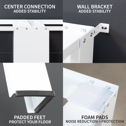 Washer and dryer pedestal raises your washer and dryer for easy access and underneath storage.