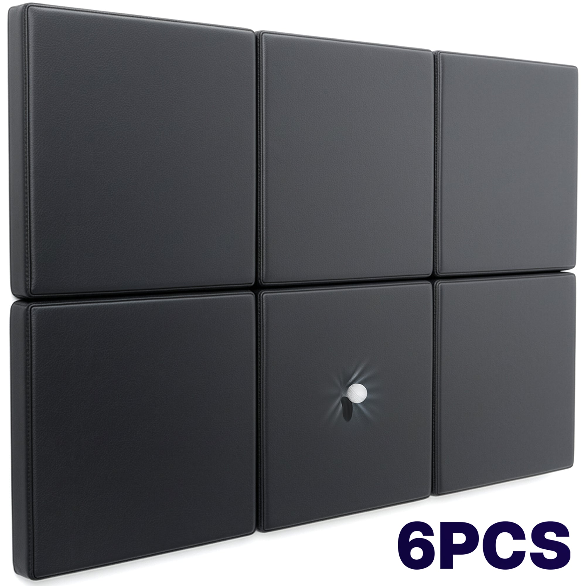 6-Pack Wall Pads for Golf Simulator
