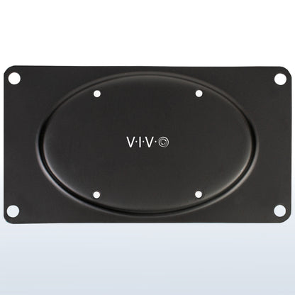 Sturdy VESA monitor mount adapter.
