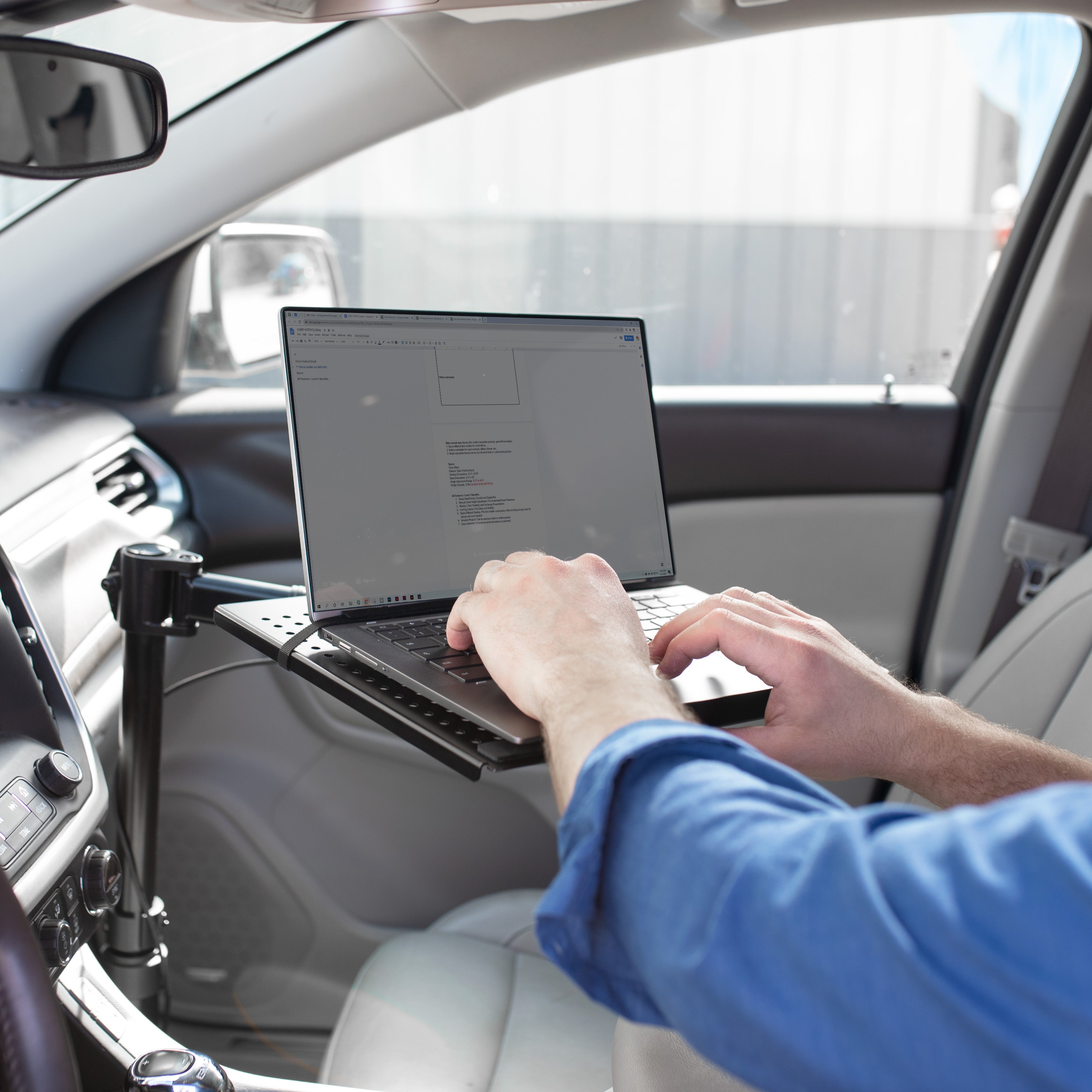 Car Laptop Mount – VIVO - desk solutions, screen mounting, and more