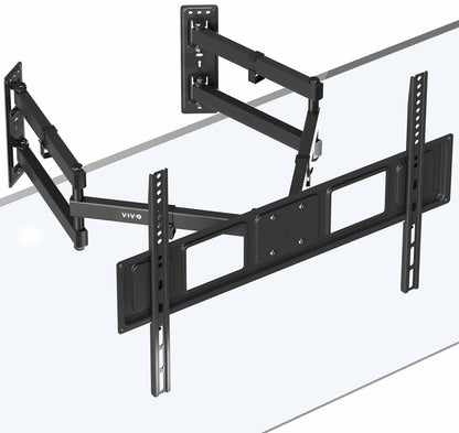 Sturdy corner wall TV mount.