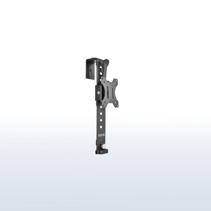Cubicle wall monitor mounting accessory.
