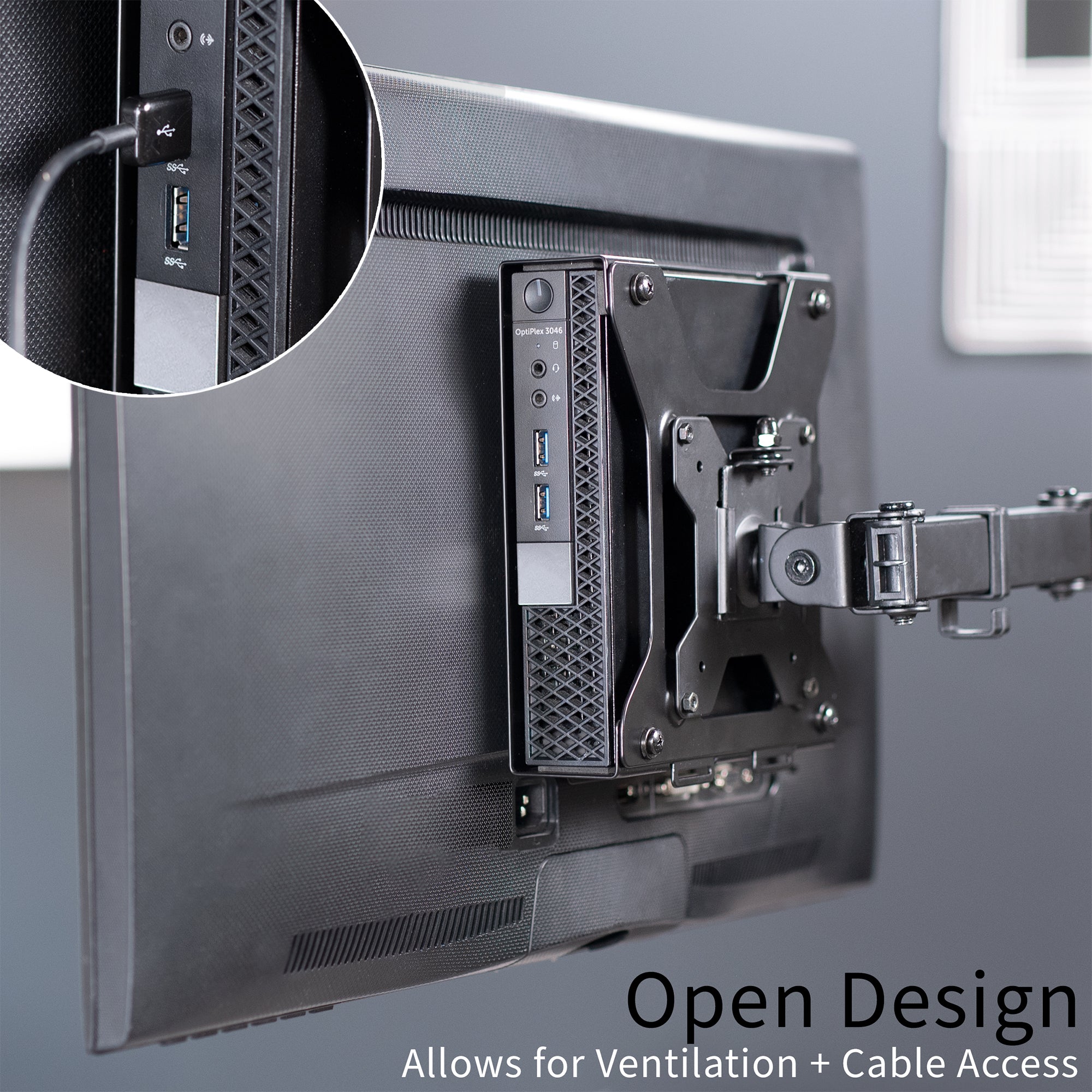 Mount Designed for Dell OptiPlex Micro – VIVO - desk solutions