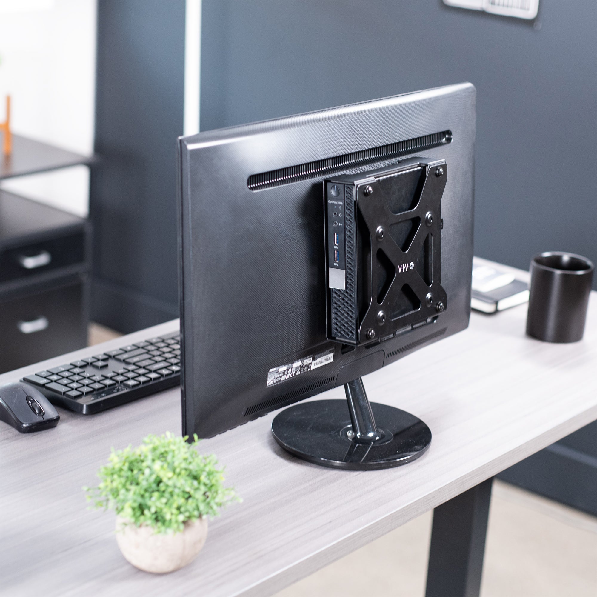 Mount Designed for Dell OptiPlex Micro – VIVO - desk solutions