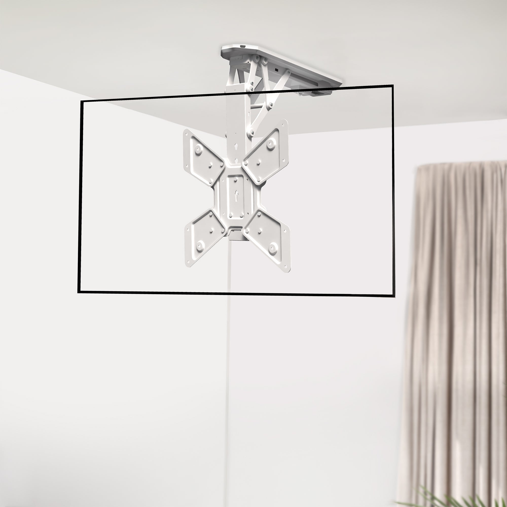 Electric Motorized Flip Down Pitched Roof orders Ceiling TV Mount for 23