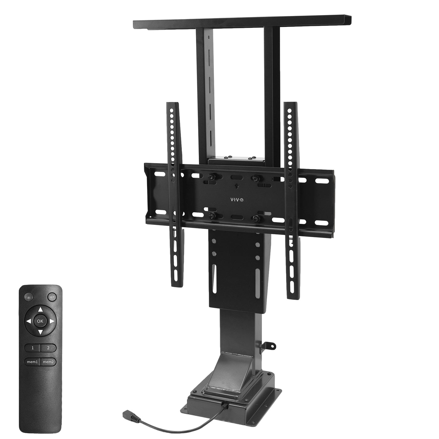 Compact motorized TV mount from VIVO.