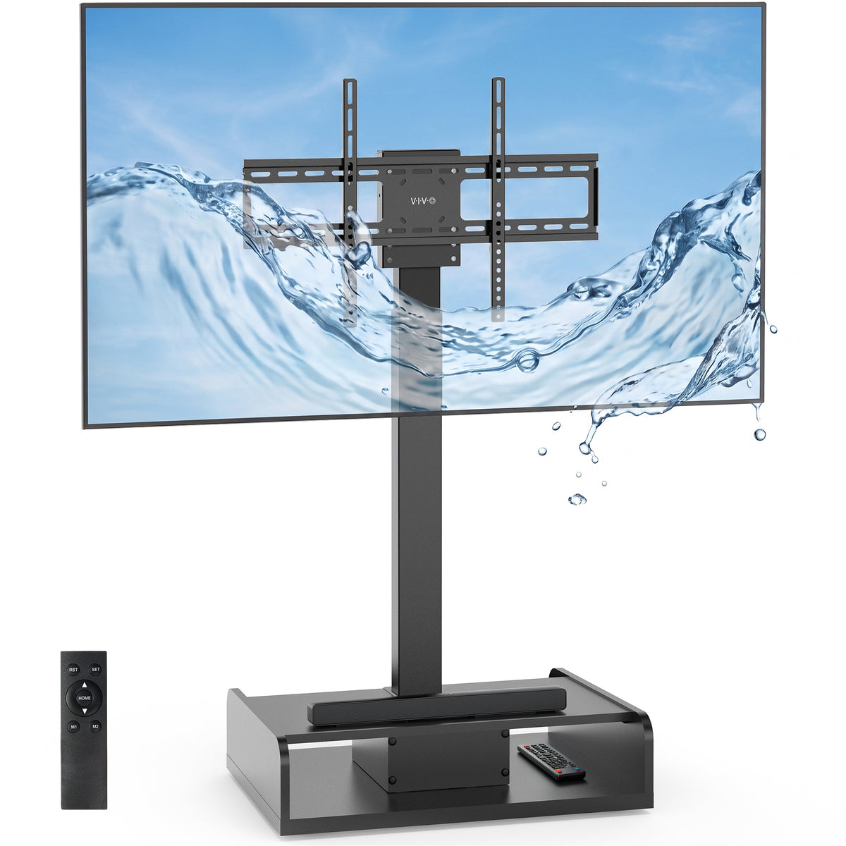 Freestanding Motorized TV Stand w/ Remote Control - 32” to 65” Screens