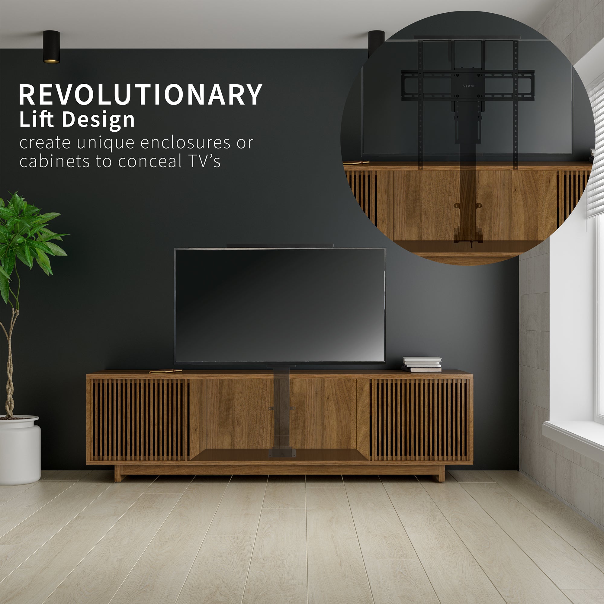 TVです。 Motorized TV Stand - 37