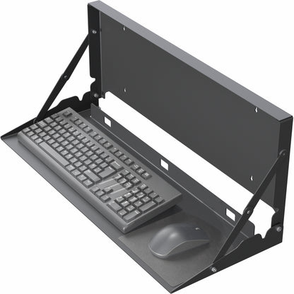 Flip Down Keyboard Tray Wall Mount