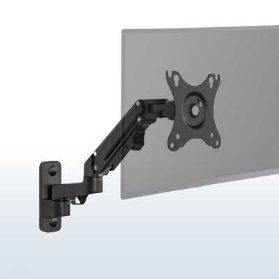 Premium Aluminum Single Monitor Wall Mount