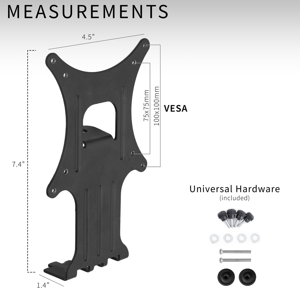 VESA Adapter for Compatible HP Pavilion Monitors – VIVO - desk ...