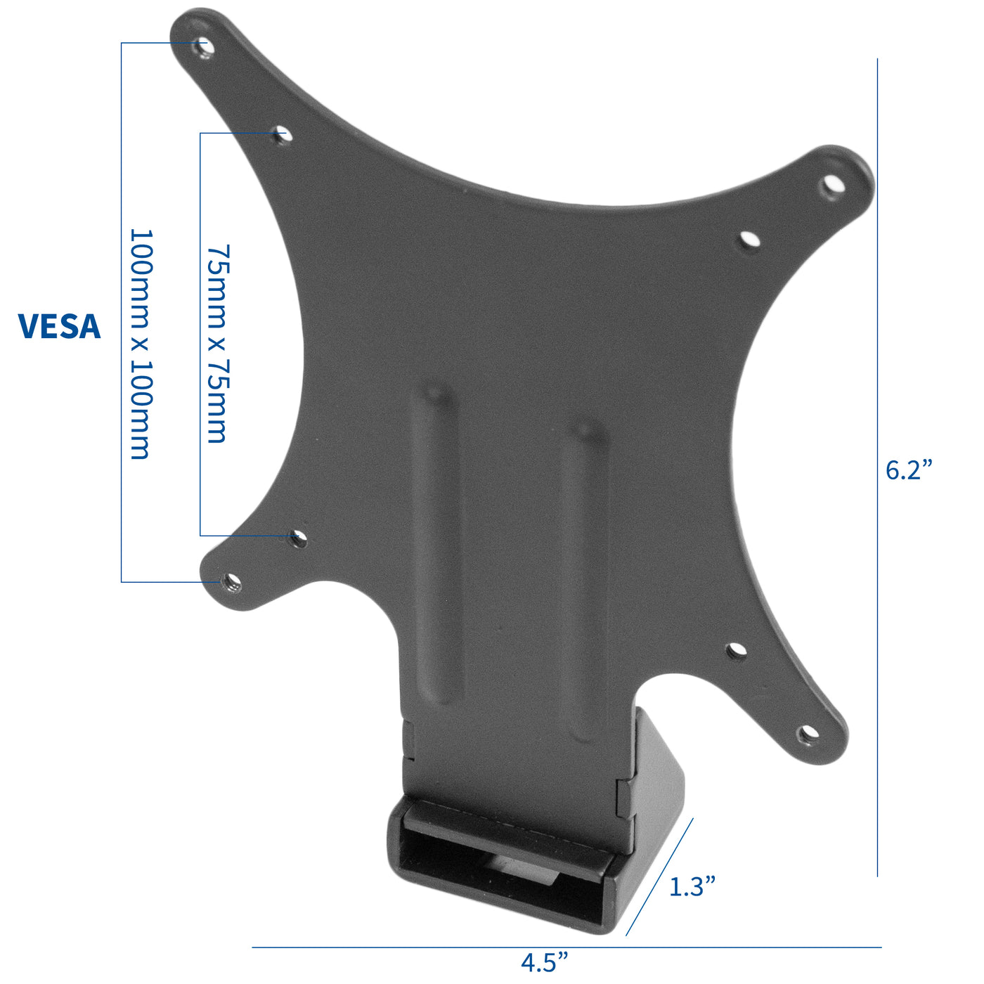 VESA adapter bracket for compatible HP monitors.