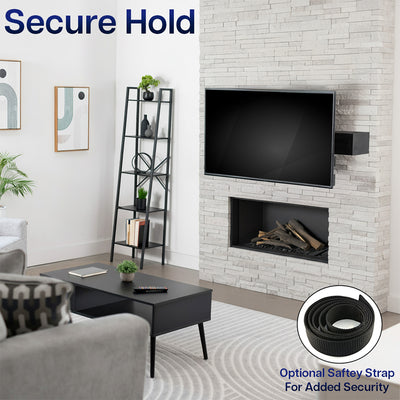 Optional safety strap included for additional security 