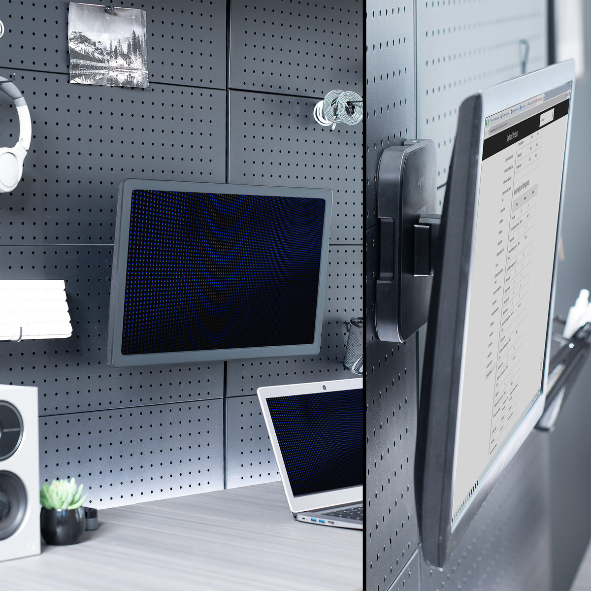 Magnet Monitor Magnetic Monitor Mount – VIVO - desk solutions, screen mounting, and more