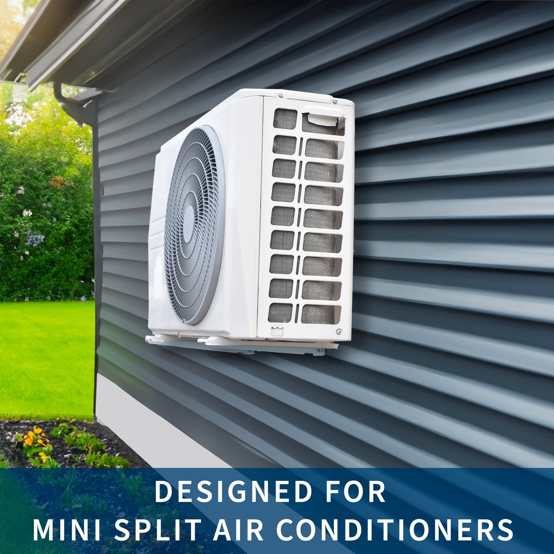 Mini Split Ac Rack Mini Split Air Conditioner Wall Mount – VIVO - desk solutions, screen ...