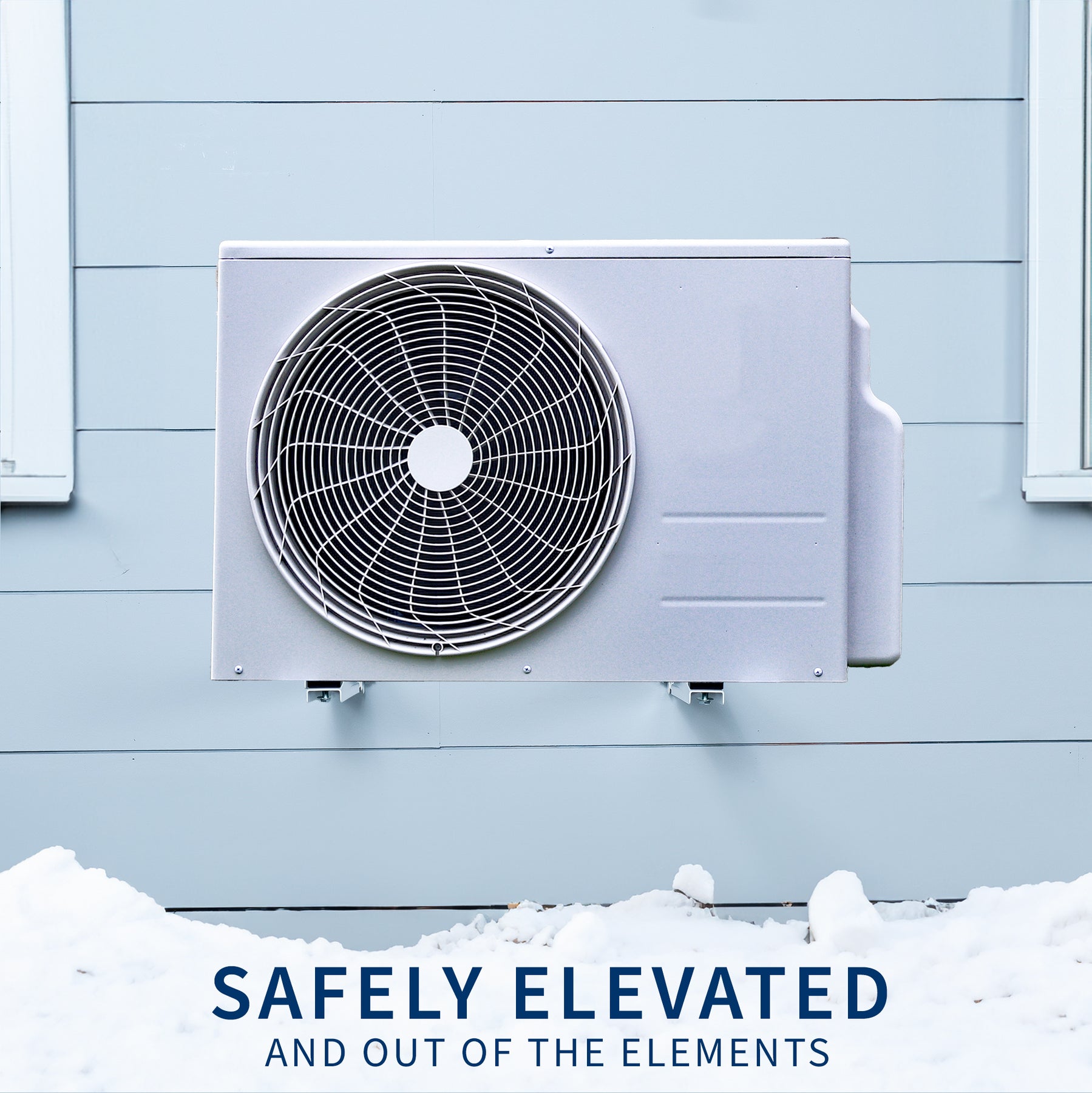 Mini Split Air Conditioner Wall Mount – VIVO - desk solutions, screen ...