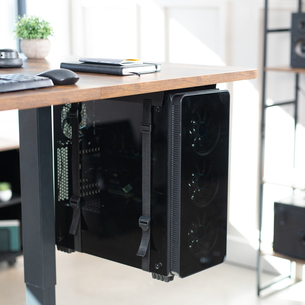 Desk Mount Rack Under Desk Computer Cabinet Under Desk File Cabinet | Urban9 5