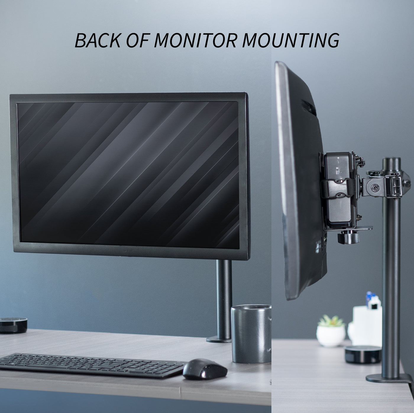 Multifunctional Thin Client PC Mount – VIVO - desk solutions, screen ...