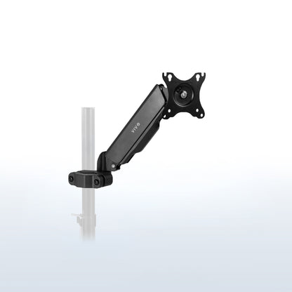 Pole mounted monitor arm to add mounting capability to your existing monitor mount pole for an advanced office space setup.