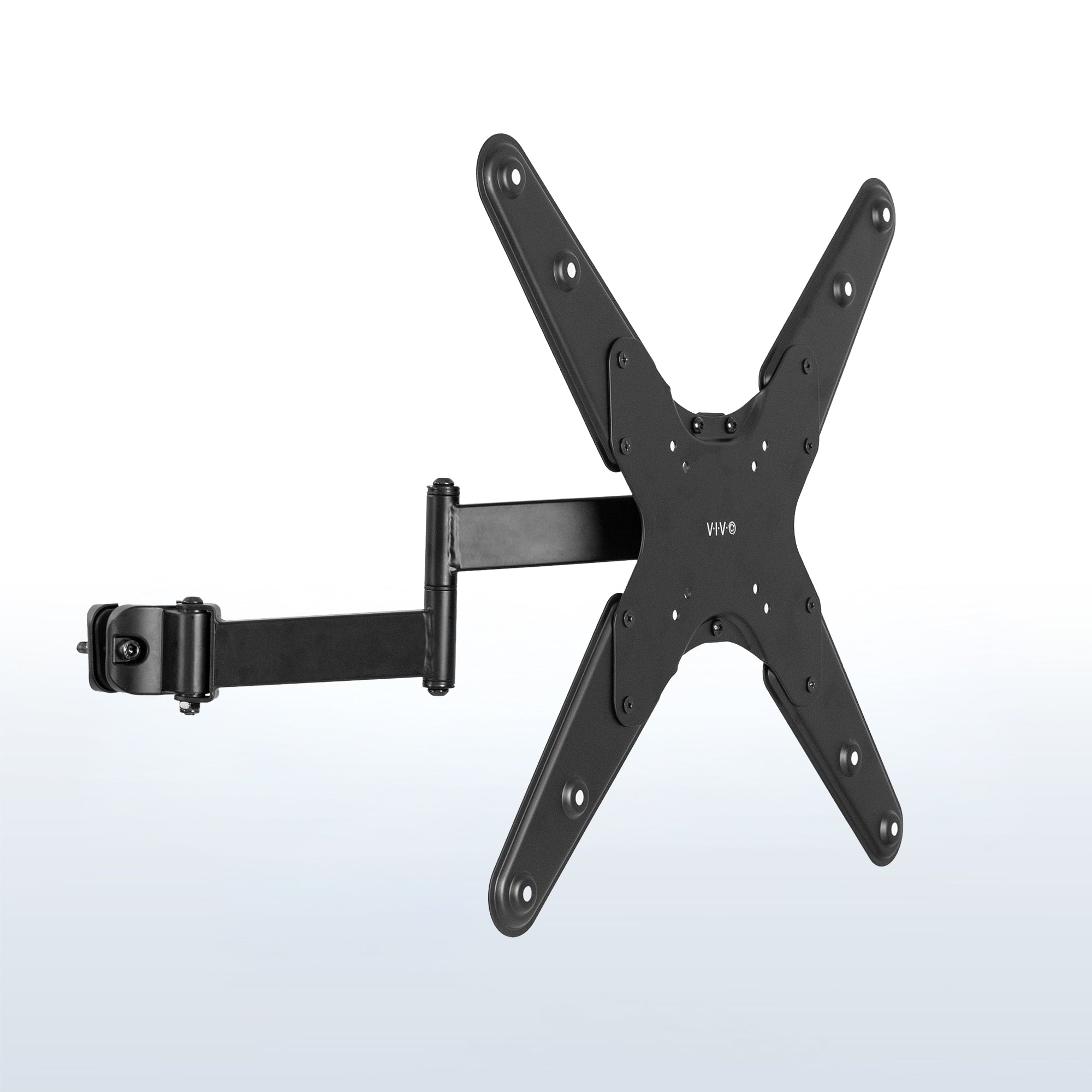 Pole mount TV arm.