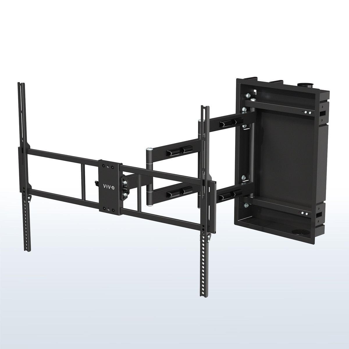 Premium Recessed In-Wall Large TV Mount - 50” to 100” Screens – VIVO ...