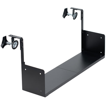 Single or dual tier hanging shelf for cubicles, offices, craft rooms, and more!