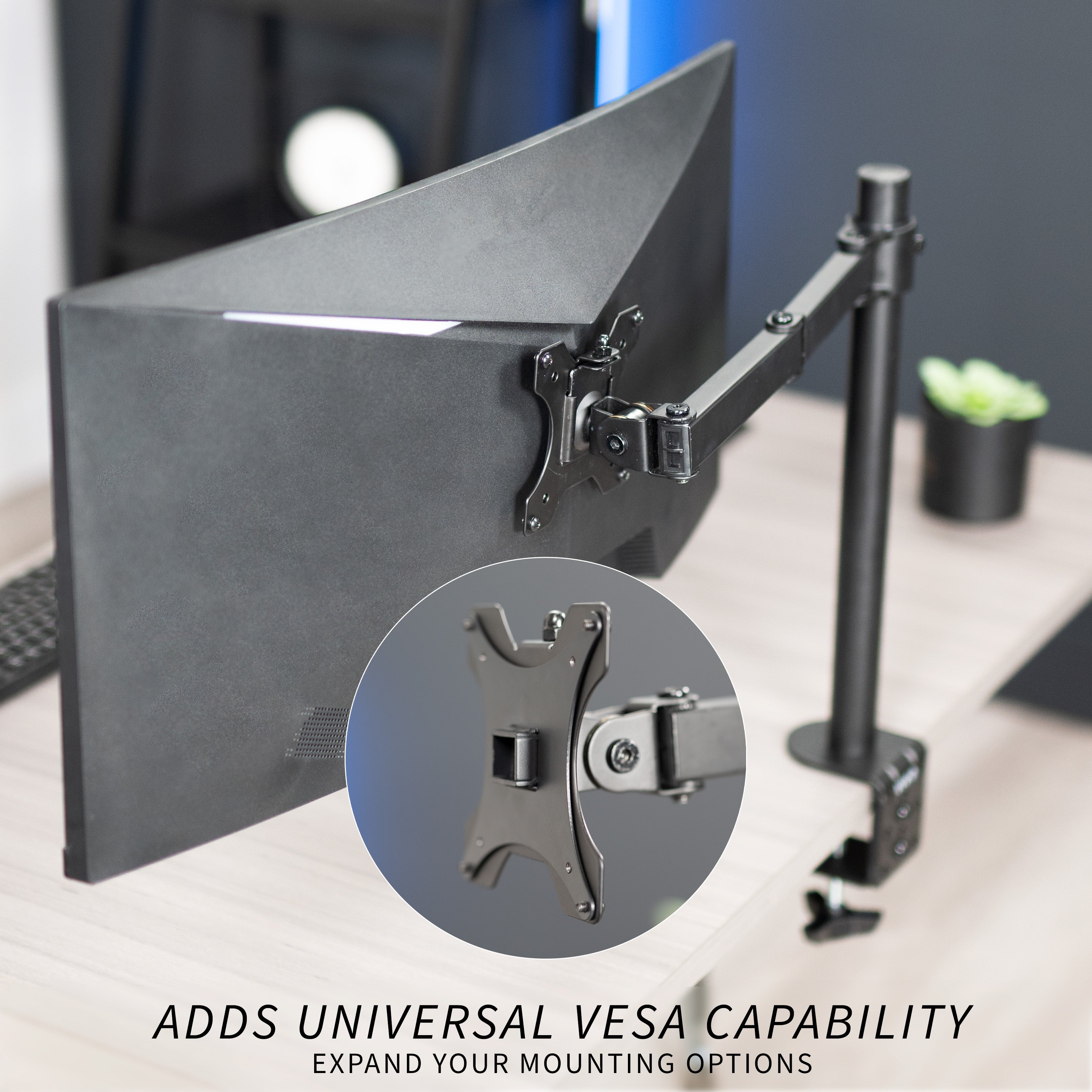 VESA Adapter Designed for Sceptre C25, C30, & C34 Monitors – VIVO